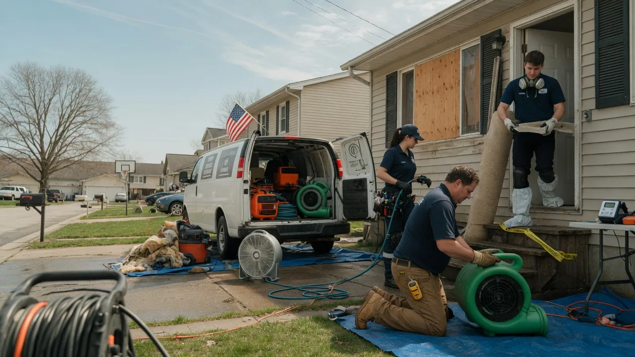 Water Damage Restoration in Lefors, TX near me